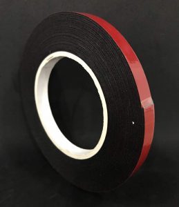 DOUBLE SIDED PE FOAM TAPE- RED RELEASE LINER Malaysia Supplier